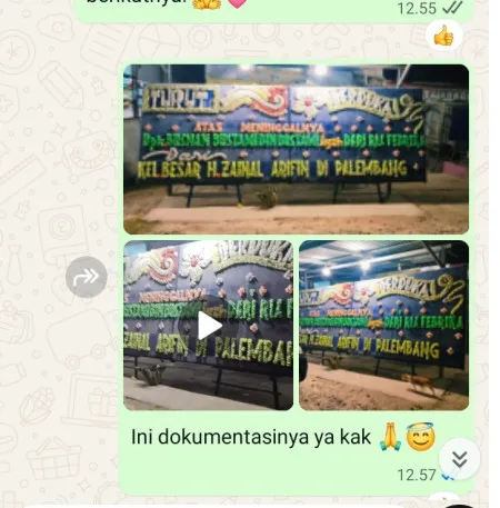 Pengiriman Papan Bunga Duka Sawah Baru