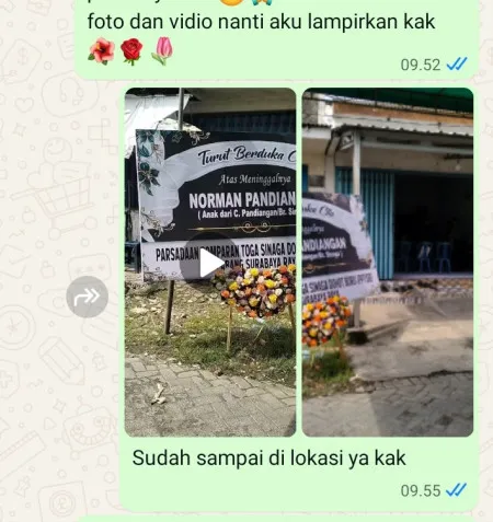 Pengiriman Karangan Bunga Sawah Baru