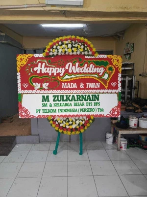 Papan Bunga di Sawah Baru