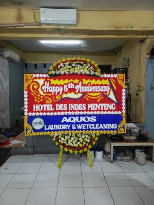 Papan Bunga di Sawah Baru