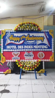 Papan Bunga di Sawah Baru