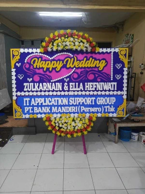 Papan Bunga di Sawah Baru